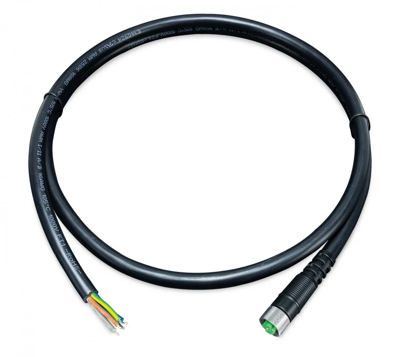 PLANET CB-M12K5FF-150 câble de capteur et d'actionneur 1,5 m M12 Non Noir