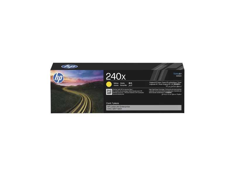 HP 240X High Yield Yellow Original LaserJet Toner Cartridge