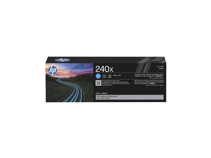 HP 240X High Yield Cyan Original LaserJet Toner Cartridge