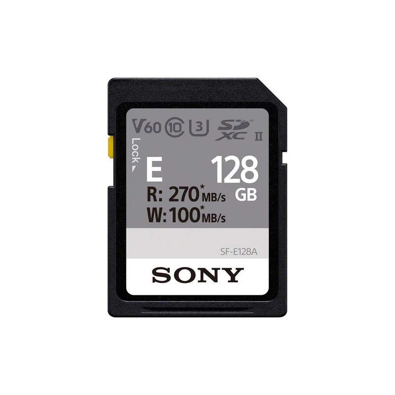 Sony E Series UHS-II SDXC Memory Card - 128 GB