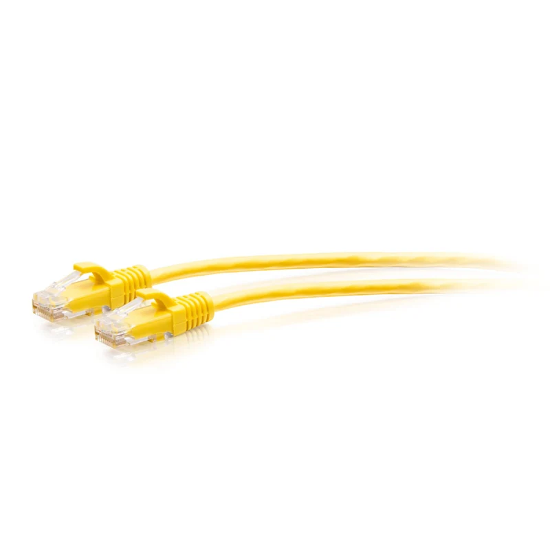 10FT/3M CAT6A SLIM PATCH 28AWG YELLOW