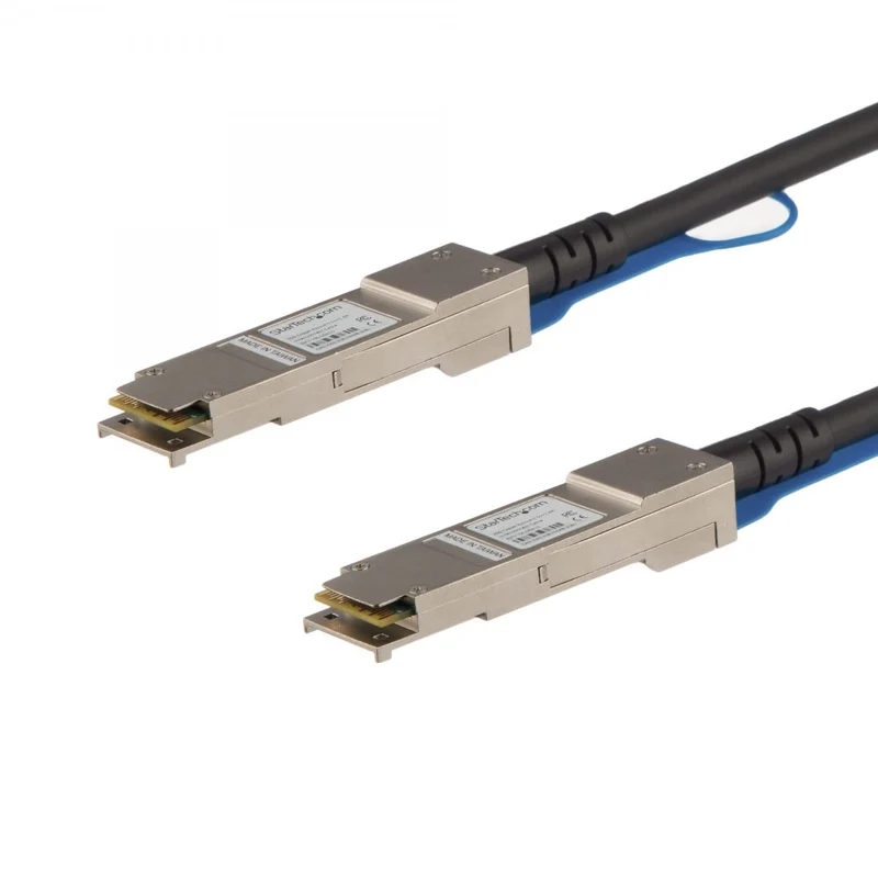 StarTech.com QSFPH40GCU3M câble InfiniBand et a fibres optiques QSFP+ Noir