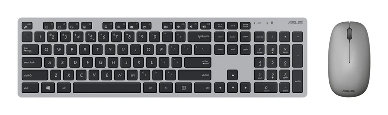 ASUS W5000 keyboard Mouse included Office RF Wireless QWERTY UK English Grey
