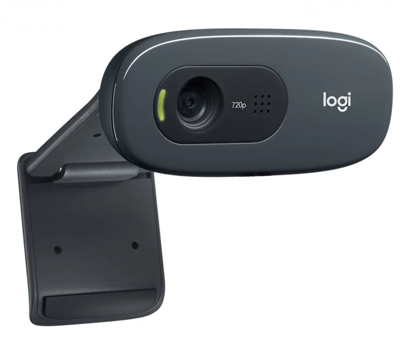 Logitech 960-000694 webcam 3 MP 1280 x 720 pixels USB Gris, Gris foncé