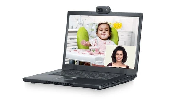 Logitech HD C270 webcam 3 MP 1280 x 720 pixels USB 2.0 Noir, Gris