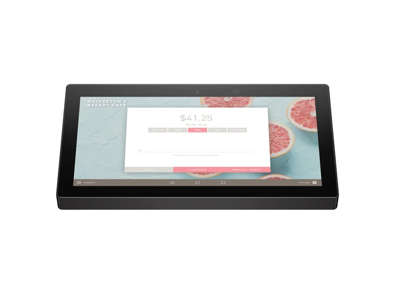 HP Engage 6.9p Black Display
