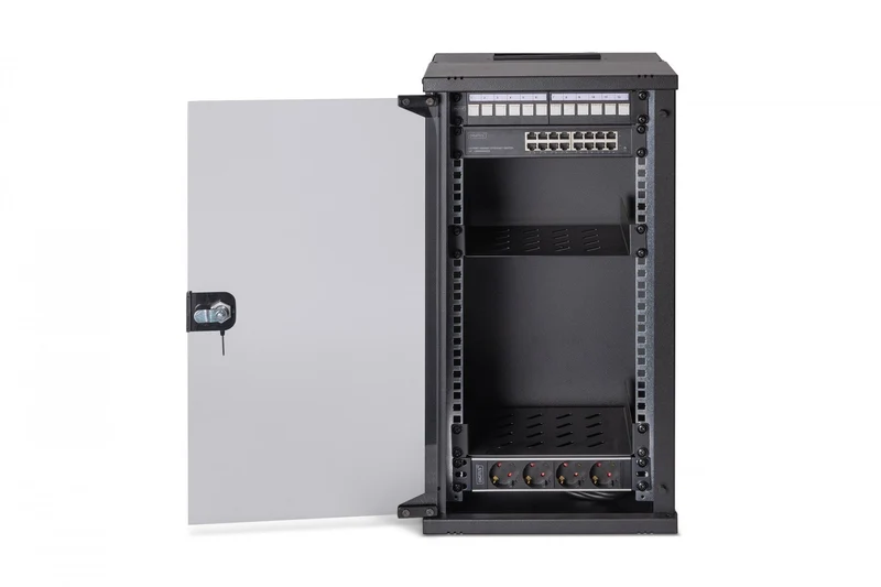 "Digitus DN-49105-SET Ensemble réseau SOHO Pro, 254 mm (10"") - 12U, 315 x 300 mm (l x p)"