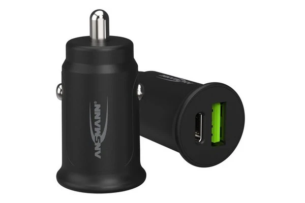CHARGEUR ALLUME-CIGARE 1 PORT USB Type-A QC + 1 PORT USB Type-C PD