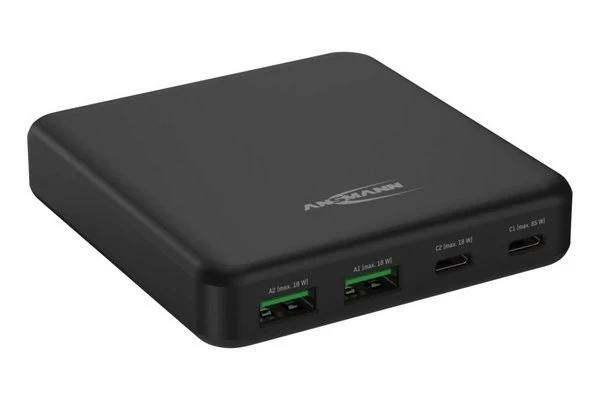 Chargeur de table 4 ports USB dont 2 ports USB Type-C Power Delivery - 65 W