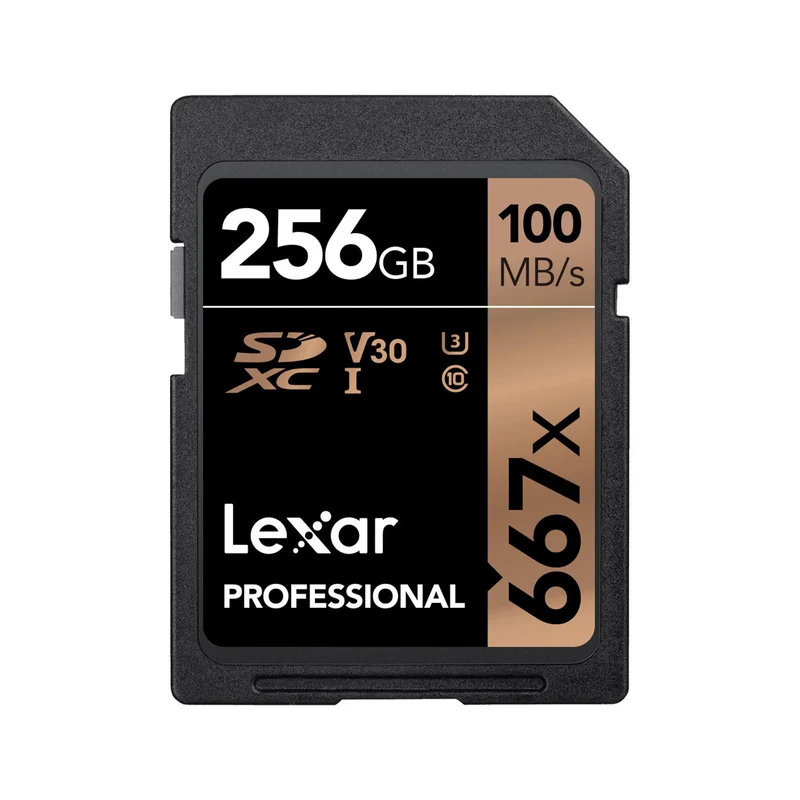 Lexar 256GB Professional 667x UHS-I SDXC Memory Card