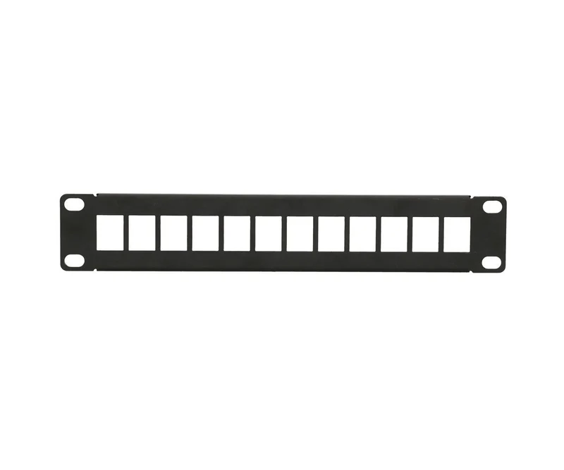 "Extralink 12 Ports 10"" | Panneau de brassage | Modulaire, 12 ports"