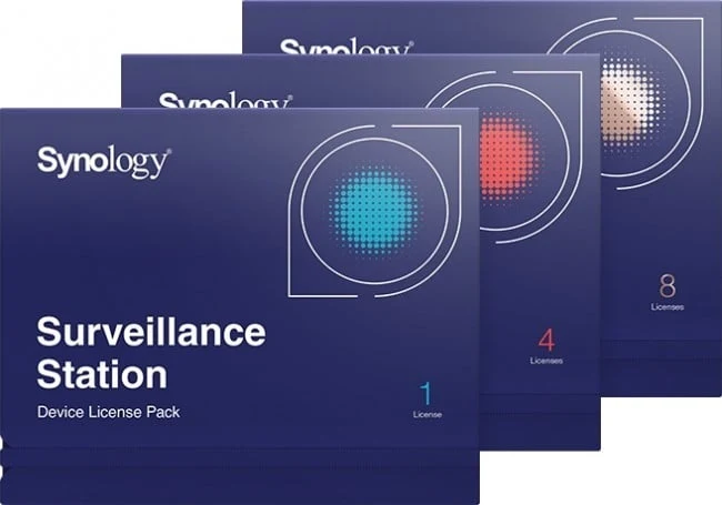 SYNOLOGY Device Licence 8x camera licence pack 8 cams