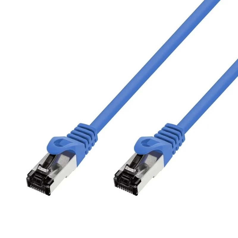 Extralink Kat.8.1 S/FTP 3m 40G Bleu | Câble de raccordement LAN | Câble en cuivre réseau torsadé