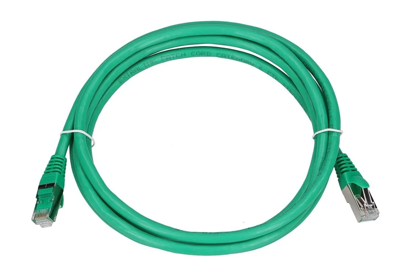 Extralink EX.7737 câble de réseau Vert Cat6 F/UTP (FTP) Rond