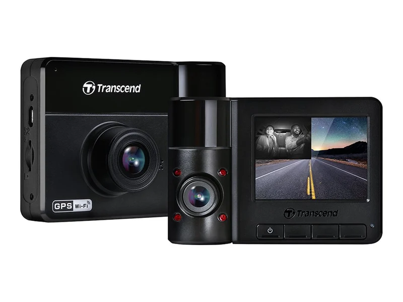 TRANSCEND Dashcam DrivePro 550 64Go Dual 1080P Sony sensor