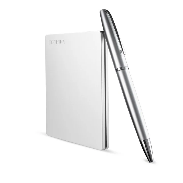 "Toshiba Canvio Slim disque dur externe 1 To 2.5"" Micro-USB B 3.2 Gen 1 (3.1 Gen 1) Argent"