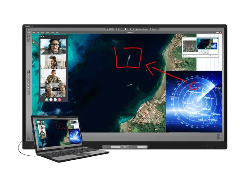 SMART Board M065-V5 65p Pro interactive display high secure TAA