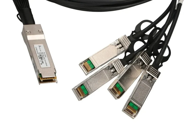 Extralink EX.15791 câble InfiniBand et a fibres optiques QSFP+ 4x QSFP+ Noir