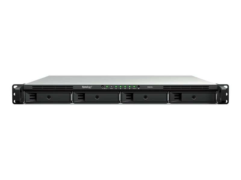SYNOLOGY RS826+ 4-Bay NAS-Rackmount AMD Ryzen Embedded V1500B 4Go DDR4 ECC SODIMM