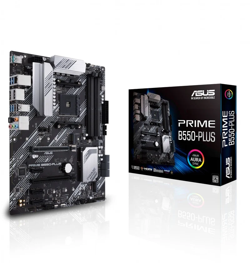 ASUS PRIME B550-PLUS AMD B550 Emplacement AM4 ATX