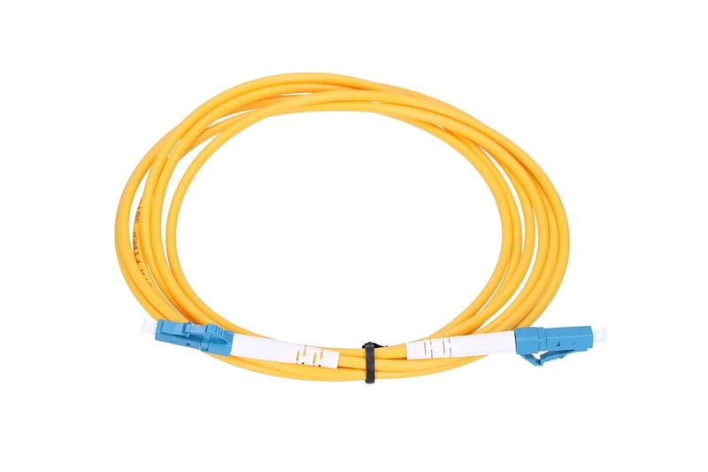 Extralink PATCHCORD LC/UPC-LC/UPC SM Simplex 3.0mm 2m - Kabel câble InfiniBand et a fibres optiques FTTH Jaune