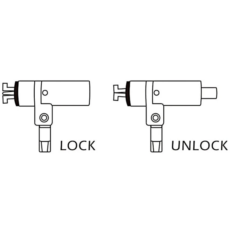Techly IQ-LOK-15-K Câble de sécurité pour ordinateur portable Nano Slot Clé 1.8m