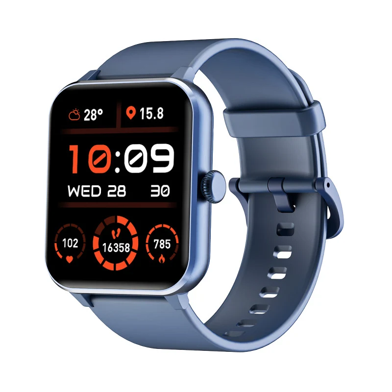 Blackview R50 (Montre connectée - 1.85'' - Appel Bluetooth) Bleu