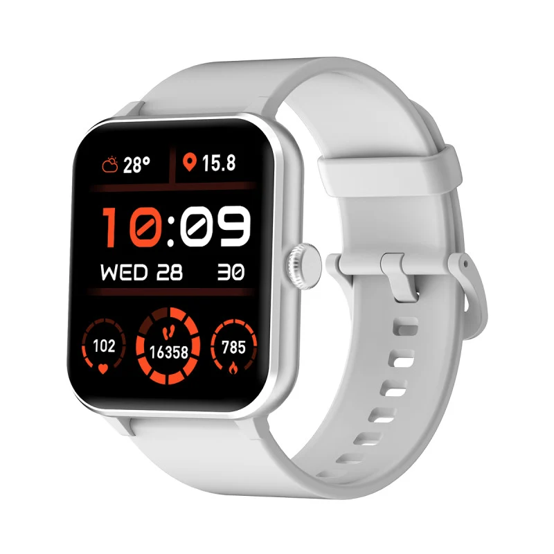 Blackview R50 (Montre connectée - 1.85'' - Appel Bluetooth) Gris