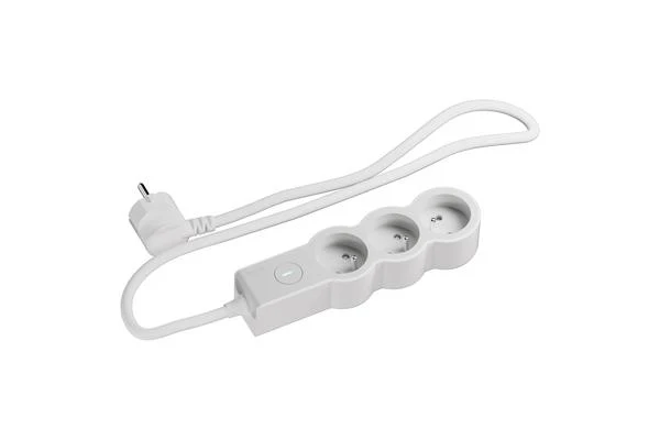Multiprise 3x2P+T 16A 230V-3680W inter ON/OFF - cordon 1,5m