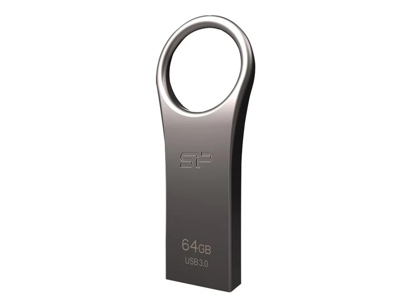 SILICON POWER memory USB Jewel J80 8Go USB 3.0 COB Silver Metal