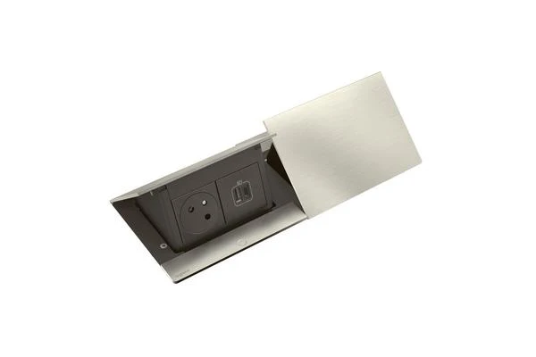 Pop up Incara 2x2P+T Surface-2 prise USB Type-A+C - 2x4 modu