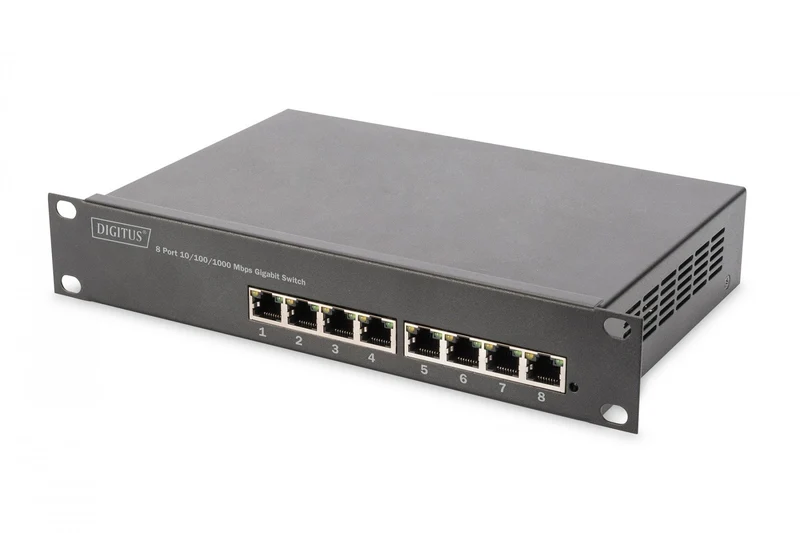 Digitus DN-95331 commutateur réseau L2+ Gigabit Ethernet (10/100/1000) Connexion Ethernet, supportant l'alimentation via ce port (PoE) Noir