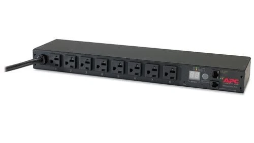 APC AP7801B unité de distribution d'énergie 8 sortie(s) CA 1U Noir