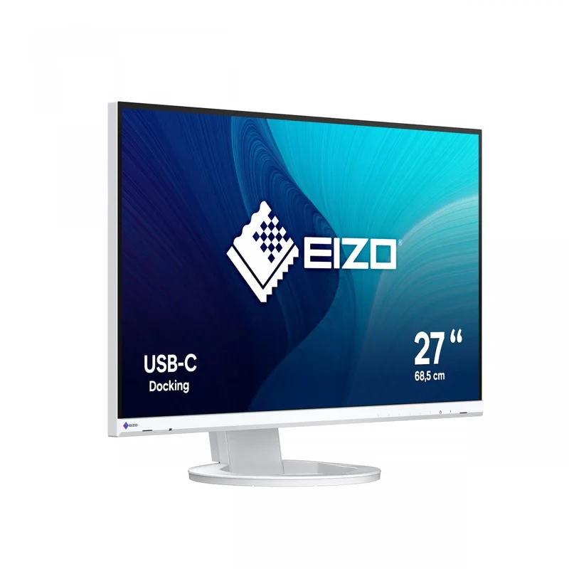 "EIZO EV2720S-WT Moniteur 27"" 16:9 2560x1440 IPS Blanc USB-C, DP, HDMI, 4x USB-A"