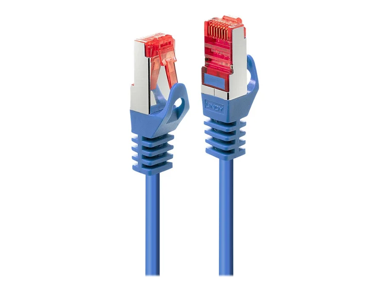 LINDY Basic Cat.6 S/FTP Cable Blue 10m Patch Cable