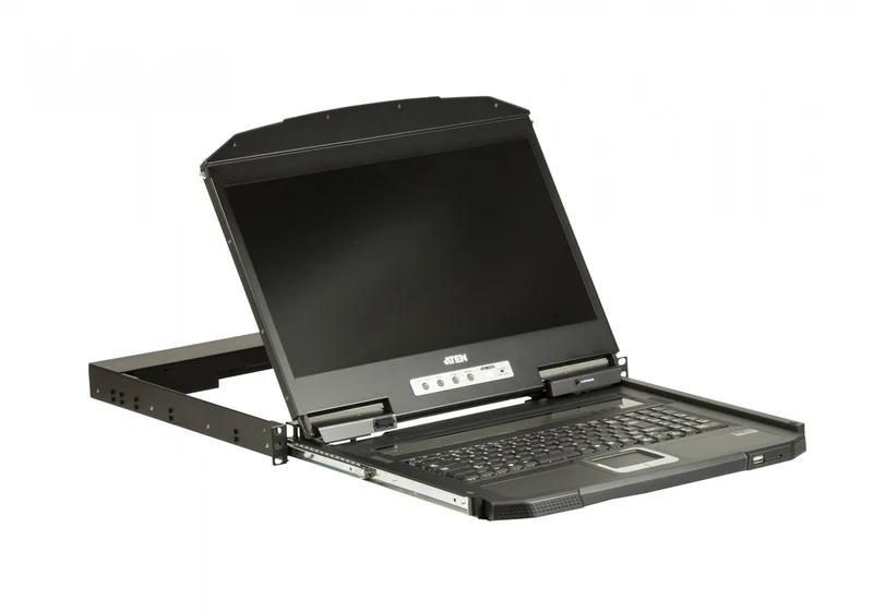 "ATEN CL3700NW support d'ordinateurs 47 cm (18.5"") 1920 x 1080 pixels Métal, Plastique Noir 1U"