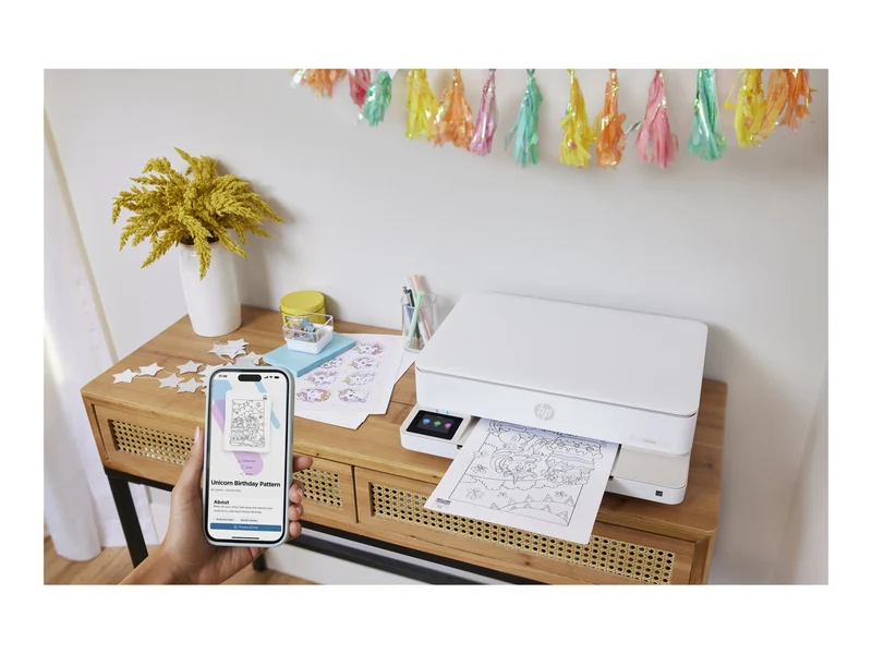 HP Envy 6110 All-in-One MFP color 10PPM Printer Wi-Fi
