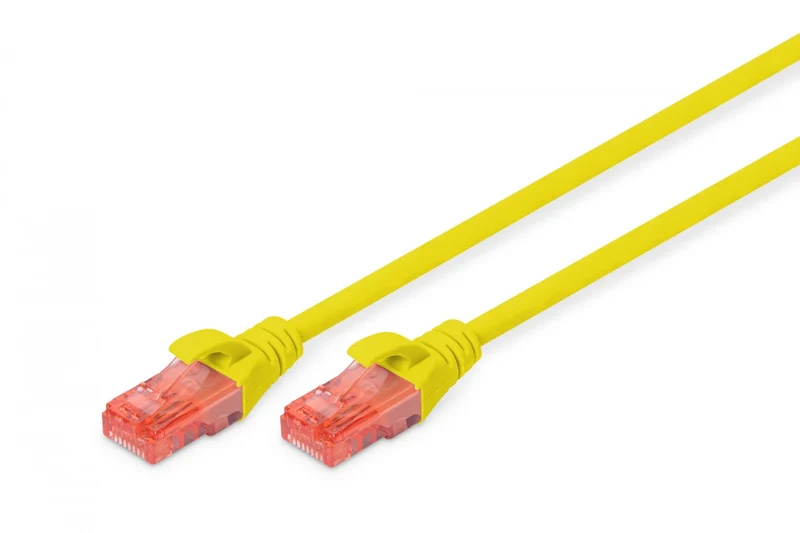 Digitus DK-1617-050/Y câble de réseau Jaune 5 m Cat6 U/UTP (UTP)