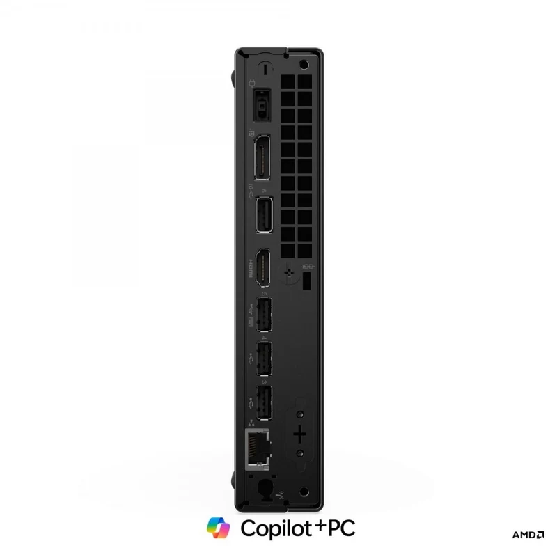 Lenovo ThinkCentre neo 55q Gen 6 Copilot+ PC AMD Ryzen AI 5 330 32 Go DDR5-SDRAM 1 To SSD Windows 11 Pro Mini PC Noir