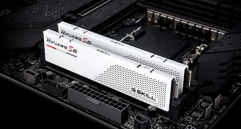 G.Skill Ripjaws S5 F5-6000J2836G16GX2-RS5W module de mémoire 32 Go 2 x 16 Go DDR5 4800 MT/s