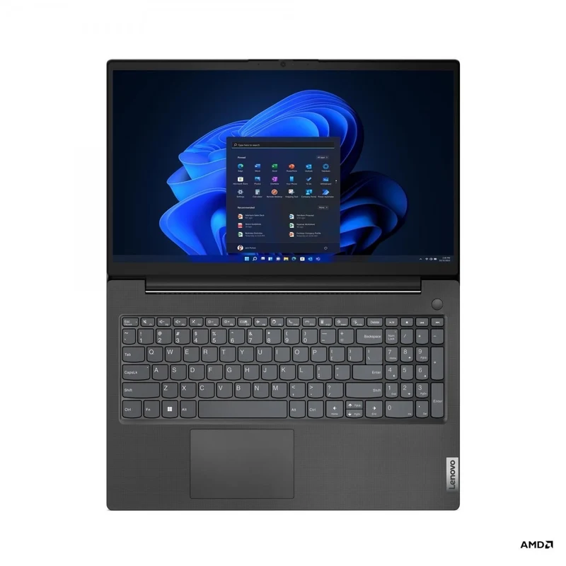 "Lenovo V15 G4 AMN AMD Ryzen™ 5 7520U Ordinateur portable 39,6 cm (15.6"") Full HD 16 Go LPDDR5-SDRAM 512 Go SSD Wi-Fi 6 (802.11ax) Windows 11 Pro Noir Anglais"