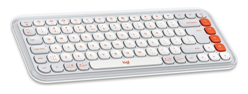 Logitech 920-013141 POP Icon Combo Souris et Clavier Blanc cassé