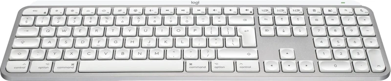 Logitech 920-011638 MX Keys S Clavier pour Mac Gris Clair