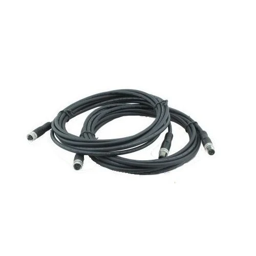 Victron Energy M8 circular connector Male/Female 3 pole cable 3m (bag of 2)