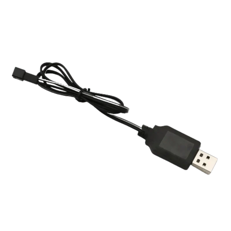 Chargeur USB NiCd/NiMh 4.8V avec fiche noir