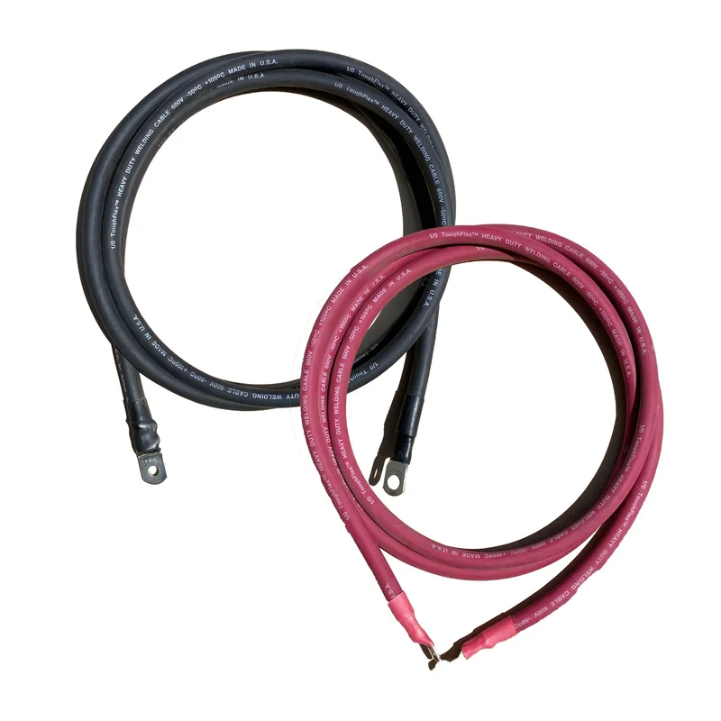 Heavy Duty 4 AWG Inverter and Inverter/Charger Cables (Pair) #4
