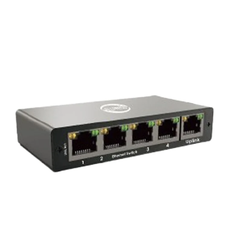 SWITCH 5 PORTE RJ45 RETE LAN ETHERNET 1000MBPS GIGABIT TV DECODER MODEM HUB