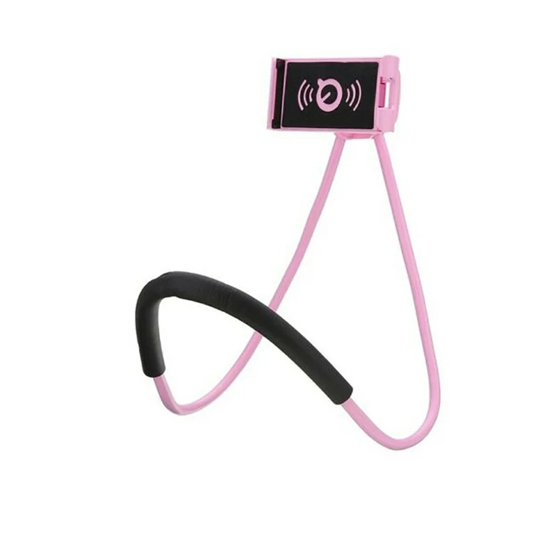 SUPPORTO smartphon CELLULARE COLLO TAVOLO ROSA PIEGHEVOLE FLESSIBILE