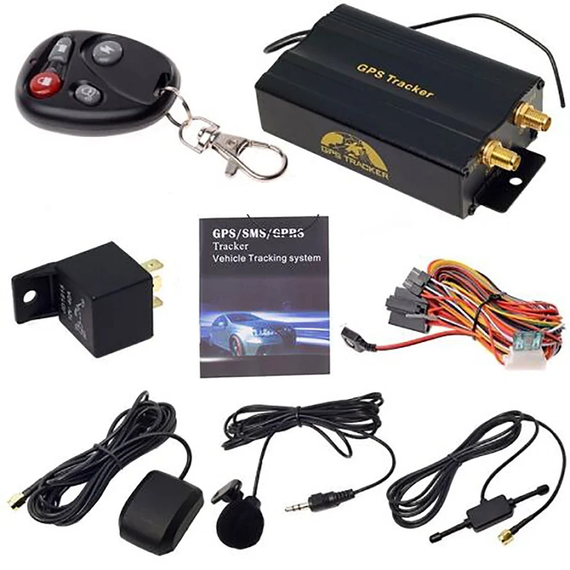 LOCALIZZATORE SATELLITARE ANTIFURTO GPS GSM GPRS GPS TRACKER TK103-B AUTO MOTO