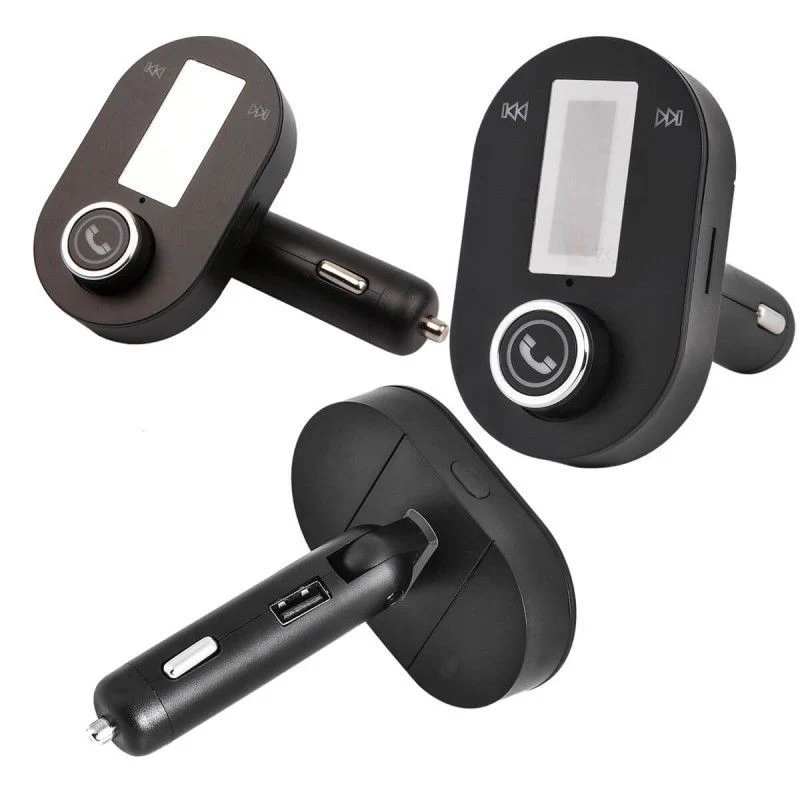 TRASMETTITORE BLUETOOTH VIVAVOCE FM LETTORE MP3 USB MICROSD TF MODULATORE C9